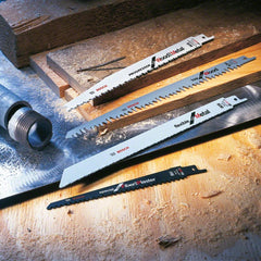 Lâmina Serra Sabre Bosch S1122Bf Flexible For Metal 25 Peças