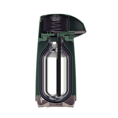 Garrafa Térmica Tramontina Exata 1 L Ampola De Vidro Corta-Pingos Sem BPA Verde Resistente