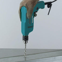 Furadeira de Alta Rotação Industrial 10Mm 350W Reversível Com Chave do Mandril M0600B 127V Makita