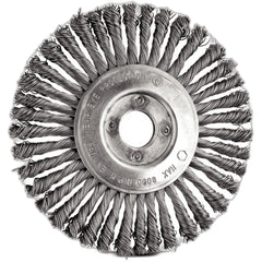 Escova Circular Arame Entrançado 4 1/2'' x 1/4'' 32 Tranças 0,5 mm 22,23 mm Tramontina PRO