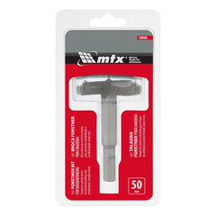 Broca Fresa Forstner 50mm Aço Rápido Haste Cilíndrica Metal Duro VK8 86-92 HRC MTX 7048505