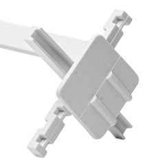 Espaçador para Bloco Vidro 80x 100 mm com 25 Peças Tradestar