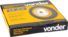 Escova Circular 10" Com Redução Vonder