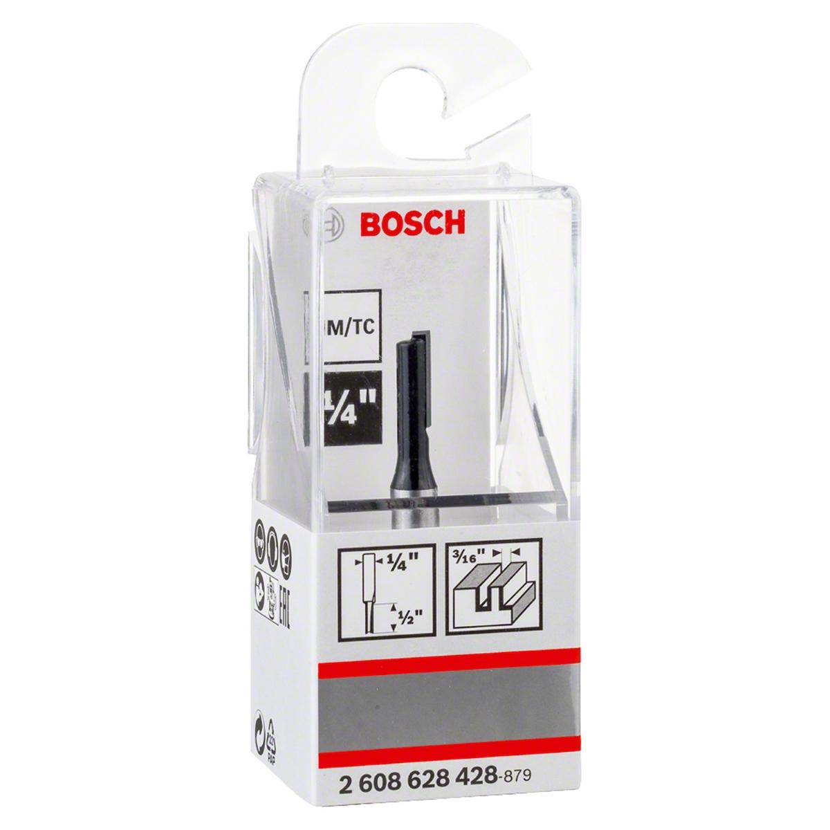Fresa De Ranhurar Bosch 1/4'' D1 4,8mm L12,7mm G51mm