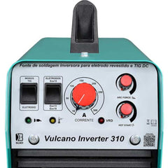 Máquina de Solda Inversora MMA/TIG DC Vulcano Inverter 310 10-300A 220/380/440V 30299007 Balmer