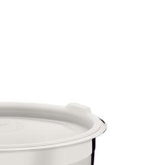 Recipiente Aço Inox 20 cm 3 L Com Tampa Plástica Cucina Tramontina Preparar E Servir