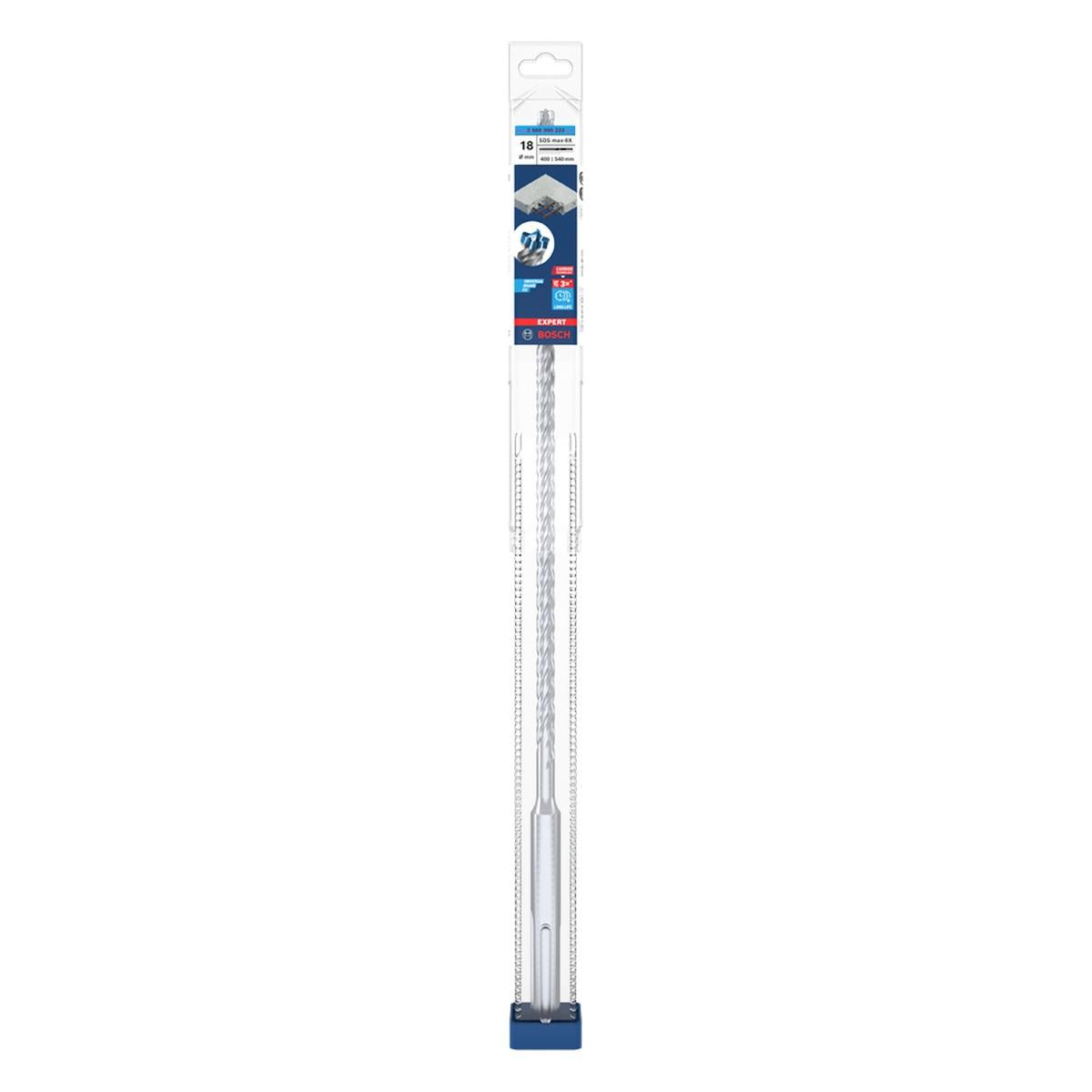 Broca Para Concreto Bosch Expert Sds Max-8X Ø18X400X540mm