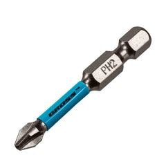 Bits Torção PH2 50mm 10PCS 1/4'' Gross 1149355 Aço Japonês S2