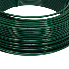 Arame Revestido em PVC BWG 14 Verde com 1 Kg Tradestar