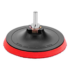 Disco Para Lixa De Velcro Com Adaptador Rosca M14 Para Furadeira 125mm 12000rpm MTX 762209
