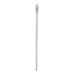 Broca Chata Madeira Longa 14x300mm Haste Hexagonal Aço 45 MTX 7040149