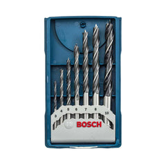 Jogo De Brocas Madeira Bosch Mini X-Line 3-10mm 7 Peças