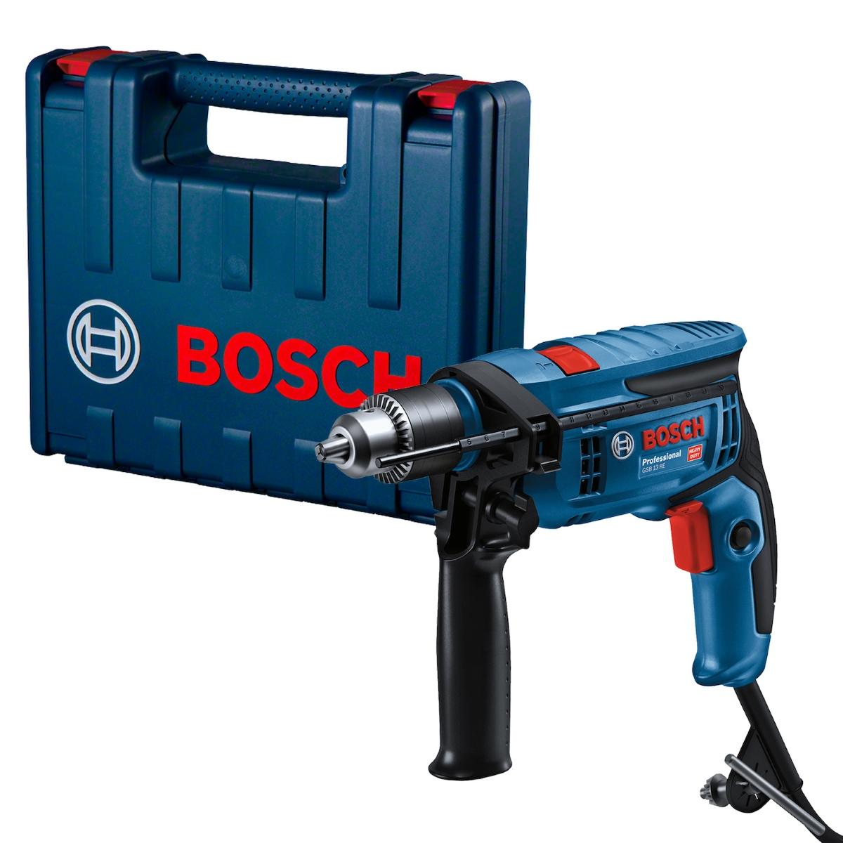 Furadeira De Impacto Bosch Gsb 13 Re-M 750W 220V Em Maleta
