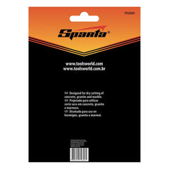 Disco de Corte Diamantado Turbo 180 X 22,2mm Corte Seco Sparta Durabilidade