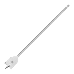 Broca Chata Para Madeira Longa 30mm 300mm Aço 45 HRC 48-52 MTX 7040309 Furos Precisos