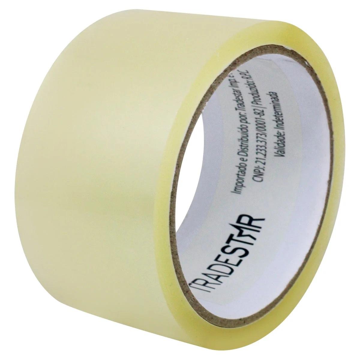 Fita Adesiva Transparente 48 mm x 40 Metros Tradestar