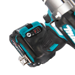 Parafusadeira Furadeira Impacto 40V Com 2 Baterias Carregador Mak-Pac 3 Punho HP001GD201 Makita