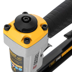 Grampeadora Pneumática 21GA 6-16mm 125 Grampos Alumínio Robusta Denzel PS8016