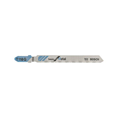 Lâmina Serra Tico Tico Bosch T118G Basic For Metal 5 Peças