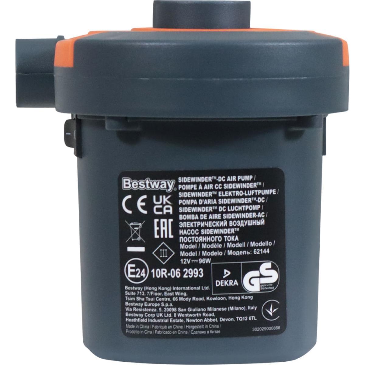 Bomba Elétrica 12V para Infláveis com Acendedor Bel 680L/min Portátil - Guimepa