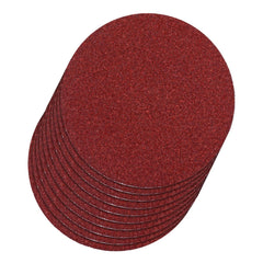 Disco De Lixa Com Velcro 115 Mm Grão 60 10 Peças Mtx P60 Abrasivo