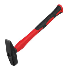 Martelo Pena Aço Carbono Forjado 300g Cabo Fibra de Vidro Emborrachado MTX 103679