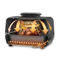 Fritadeira Elétrica WAP Air Fryer Barbecue 12 Funções Display de LED 1800W 127V
