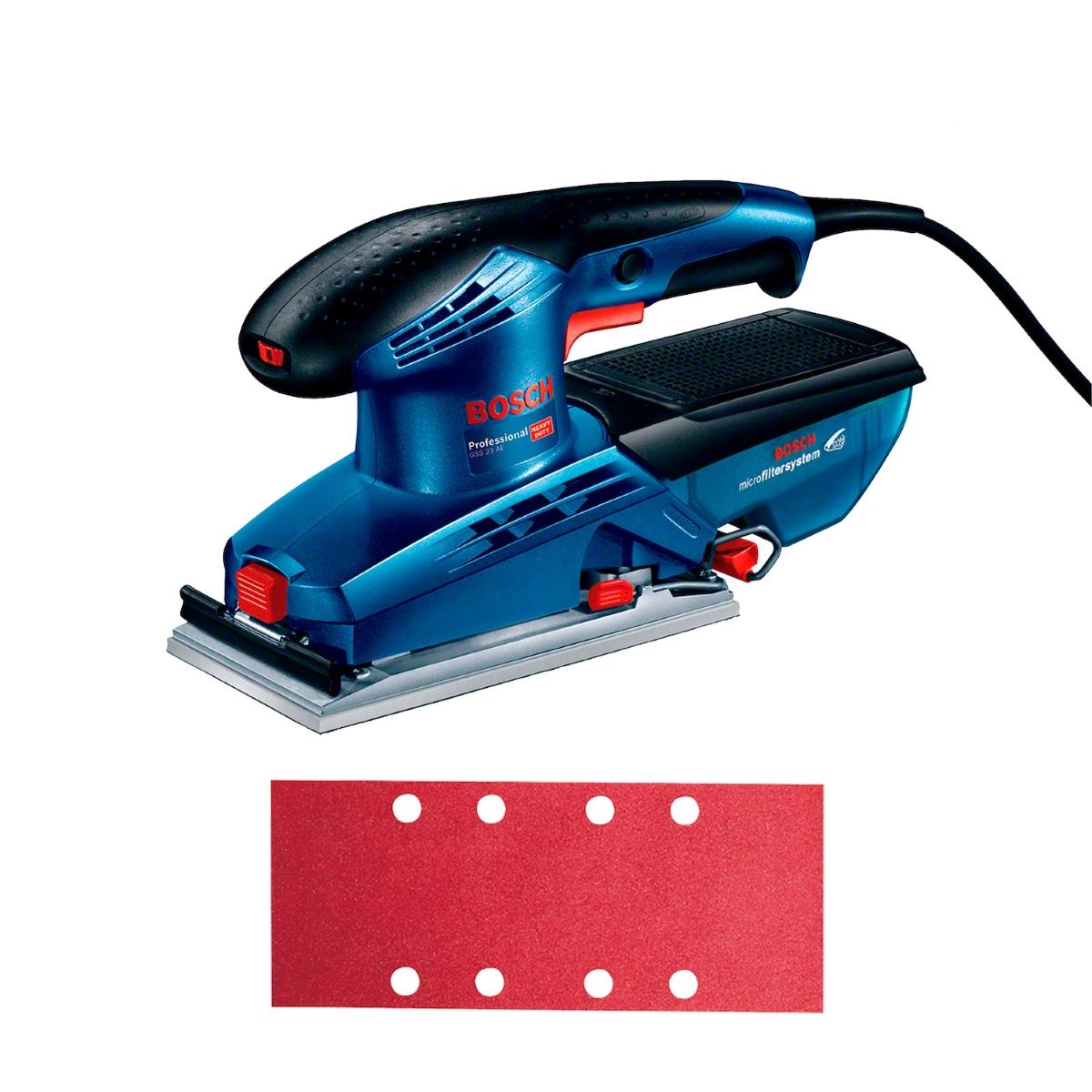 Lixadeira Orbital Bosch Gss 23 Ae 190W 127V Com Coletor Pó