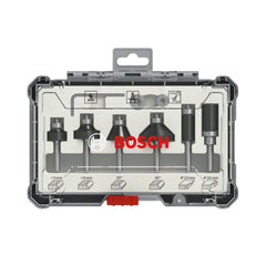 Jogo De Fresas Bosch Standard Encaixe De 6 mm 6 Peças