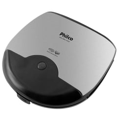 Mini Grill Inox Philco Com Acabamento em Inox e Alça para Transporte 220V