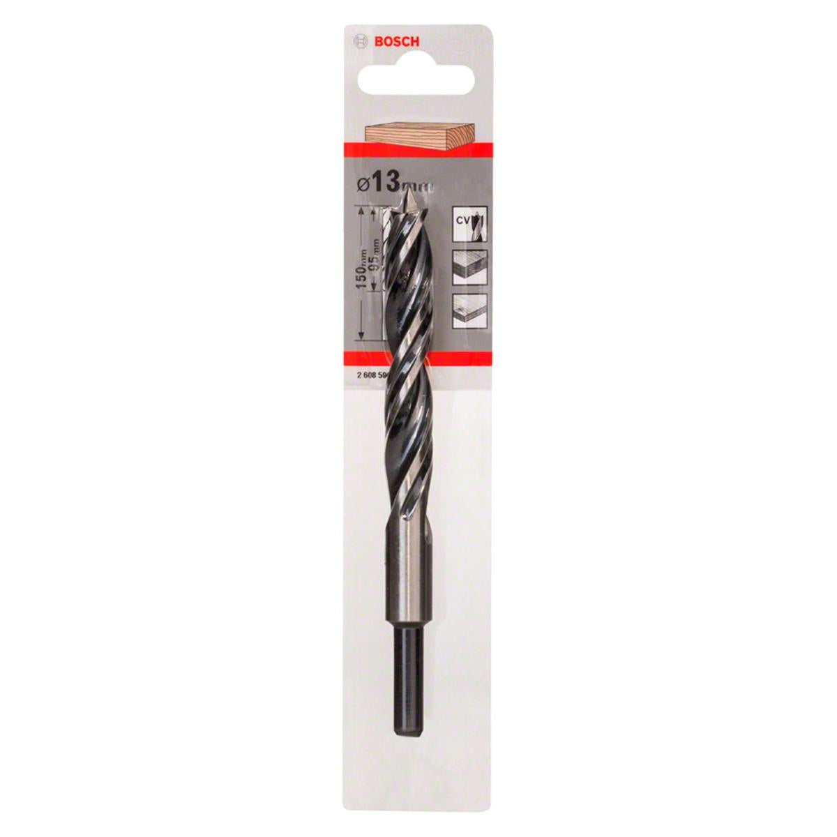 Broca Para Madeira Bosch 3 Pontas 13mm