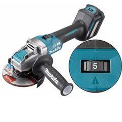 Esmerilhadeira Angular 125Mm Sem Fio 40V Resistência Água Motor BL Com Sistema AWS GA041GZ04 Makita