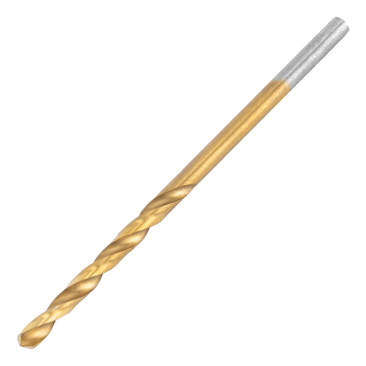 Broca Aço Rápido Nitreto Titânio 2,5mm Haste Cilíndrica 1PC MTX Profissional