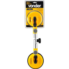 Ventosa Dupla 128mm 80Kg Articulada Vonder