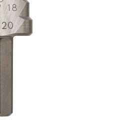 Broca Escalonada Bosch Aço Rápido Para Metal Hss 4-20mm