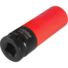 Soquete Sextavado Impacto Encaixe 1/2" 21mm Vonder