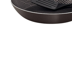 Frigideira Tramontina Paris 24 Cm 1,2 L Antiaderente Starflon Max Com Espátula De Nylon Chumbo