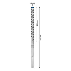 Broca Para Concreto Bosch Expert Sds Max-8X Ø18X200X340mm