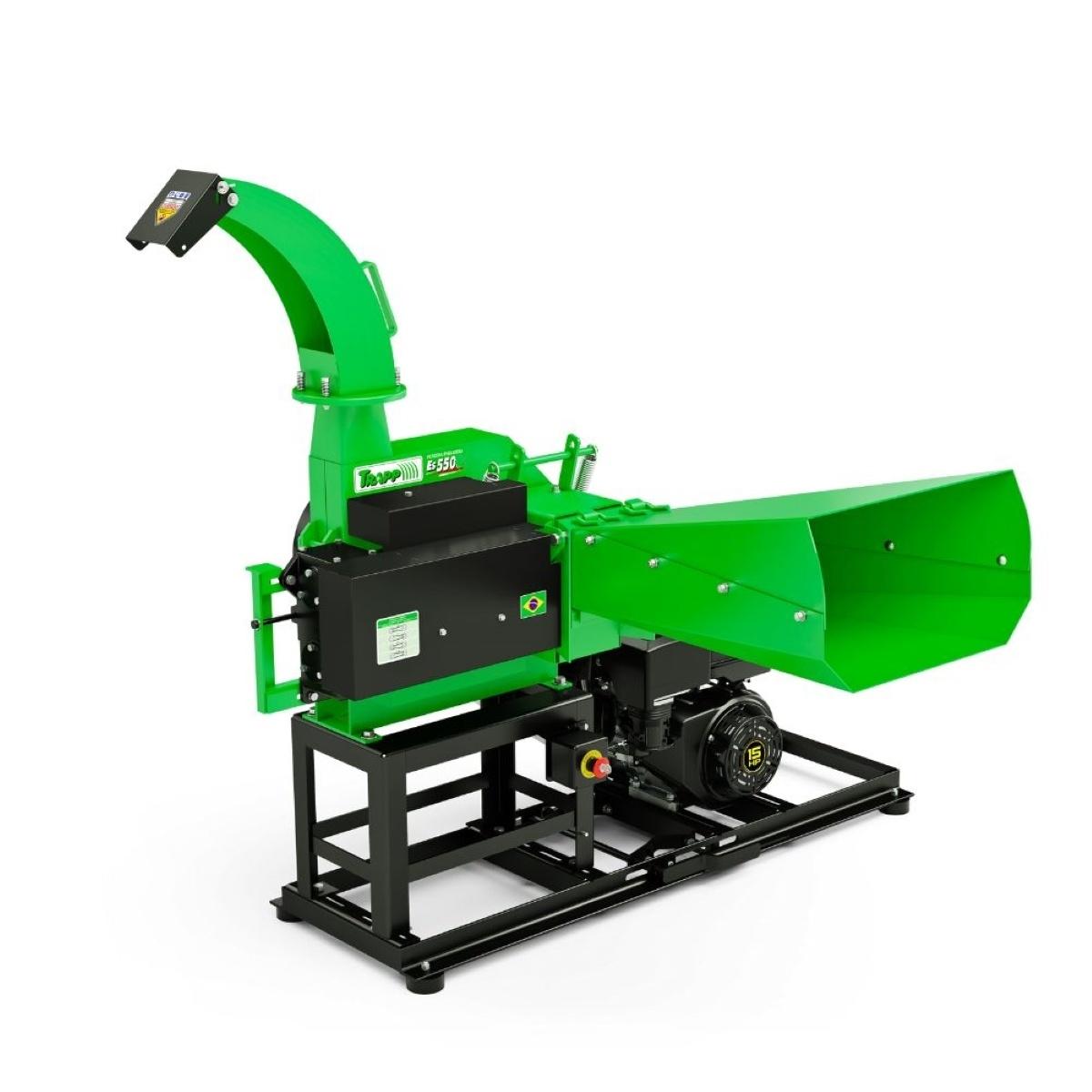 Ensiladeira com Base 5,0cv 60hz Monofásico com Motor 220V ES-550 NR-12 Trapp