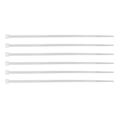 Abraçadeira Plástico 200x3,6mm 100pcs Branco Sparta 4552755 Resistente UV