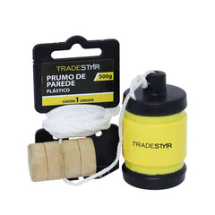 Prumo de Parede 500 G Plástico Tradestar