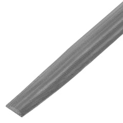 Lima Meia Cana 200MM 8'' Cruzado 2 Aço Carbono Cabo Madeira MTX 1632655 Para Metais Alta Durabilidade