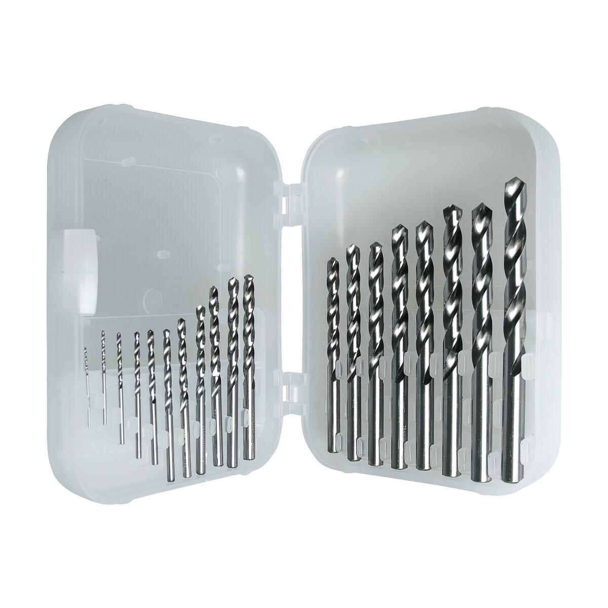Jogo de Brocas HSS para Aço Tramontina MASTER DIN 338 19 Peças 1mm a 10mm