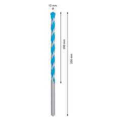 Broca Bosch Expert Cyl-9 Multiconstruction Ø12X200X250mm
