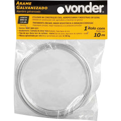 Arame Galvanizado BWG 18 1,24mm Com 10 Metros Vonder