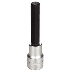 Soquete Hexagonal Longo 1/2 Aço Cromo Vanádio Ponta S2 Cromado Tramontina PRO