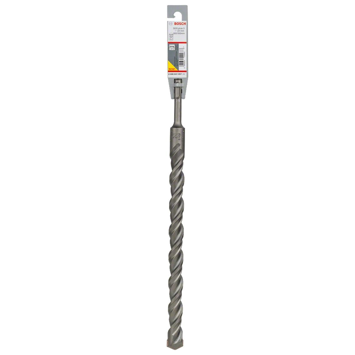Broca Bosch Sds Plus-3 Para Concreto Ø22 X 300 X 350 mm