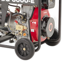 Gerador à Diesel Dg6000E 120/240V Biv 4600W Kawashima