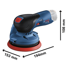 Lixadeira Roto Orbital Bosch Gex 12V-125 Sem Bateria