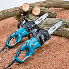 Motosserra Elétrica 1710W Punho Emborrachado Com Corrente Sabre Protetor Gancho UC4051A 127V Makita